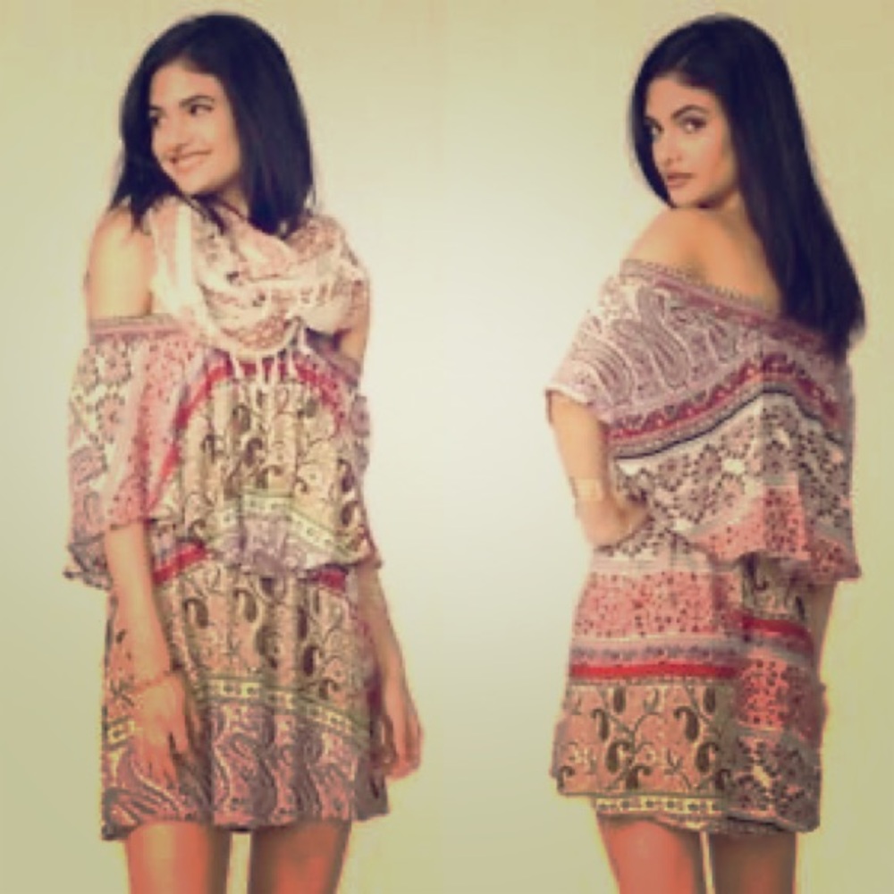 Show Me Your Mumu Casita Mini Dress in Paisley